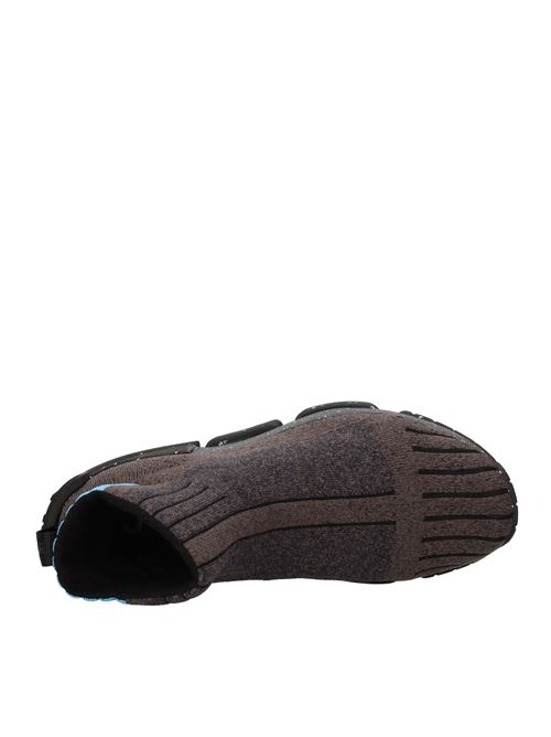 Fabric sneakers UYN. | URQUIOLA URBANMARRONE-BLU